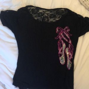 ballet pointe shoe top